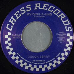 Chuck Berry My Ding-A-Ling / Reelin' & Rockin' USED VINYL 7INCH SINGLE 45 RPM REISSUE