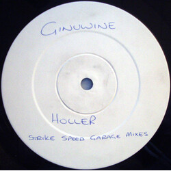Ginuwine Holler USED VINYL 12INCH 45 RPM SINGLE WHITE LABEL