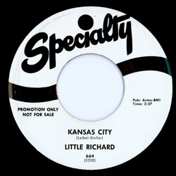 Little Richard Kansas City USED VINYL 7INCH SINGLE PROMO
