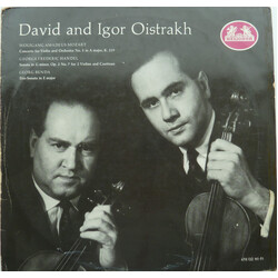 Wolfgang Amadeus Mozart / Georg Friedrich Händel / Georg Anton Benda / David Oistrach / Igor Oistrach David And Igor Oistrakh Vinyl LP USED