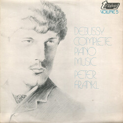 Claude Debussy / Peter Frankl Complete Piano Music Volume 5 Vinyl LP USED