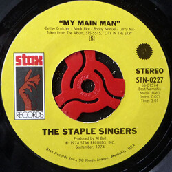 The Staple Singers My Main Man USED VINYL 7INCH 45 RPM SINGLE STEREO