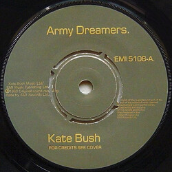 Kate Bush Army Dreamers USED VINYL 7INCH 45 RPM SINGLE