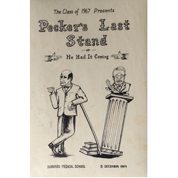 Harvard Medical School, Class of 1967 The Second Year Show: Pecker's Last Stand -or- He Had It Coming Vinyl LP USED