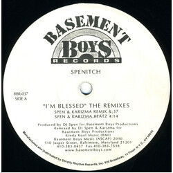 Spenitch I'm Blessed (The Remixes) USED VINYL 12INCH PROMO