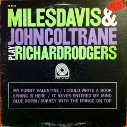 Miles Davis / John Coltrane Play Richard Rodgers Vinyl LP USED