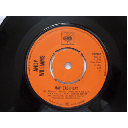 Andy Williams May Each Day Vinyl 7" USED