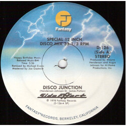 Side Effect Disco Junction VINYL 12" USED