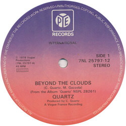 Quartz (4) Beyond The Clouds Vinyl 12" USED