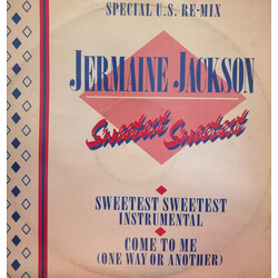 Jermaine Jackson Sweetest Sweetest (Special US Remix) USED VINYL 12INCH