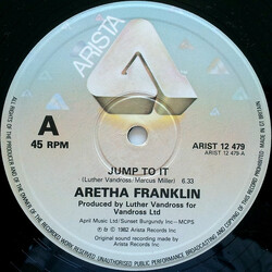 Aretha Franklin Jump To It Vinyl 12" USED