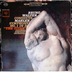 Gustav Mahler / Bruno Walter / Columbia Symphony Orchestra Mahler Symphony No. 1 In D "The Titan" Vinyl LP USED