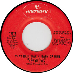 Roy Drusky That Rain Makin' Baby Of Mine USED VINYL 7INCH 45 RPM SINGLE