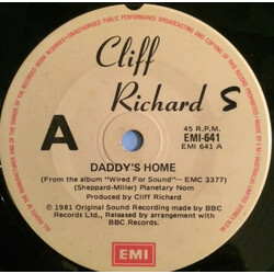 Cliff Richard Daddy's Home USED VINYL 7INCH 45 RPM