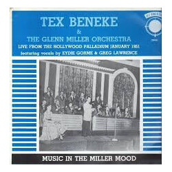 Tex Beneke / The Glenn Miller Orchestra In The Miller Mood Vinyl LP USED