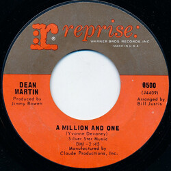 Dean Martin A Million And One / Shades USED VINYL 7INCH 45 RPM SINGLE STYRENE
