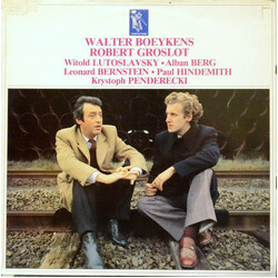 Witold Lutoslawski / Alban Berg / Leonard Bernstein / Krzysztof Penderecki / Paul Hindemith / Walter Boeykens / Robert Groslot Pieces For Clarinet And