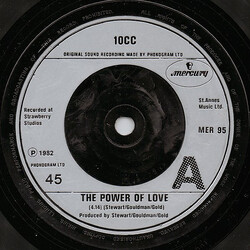 10cc The Power Of Love USED VINYL 7INCH SINGLE 45 RPM