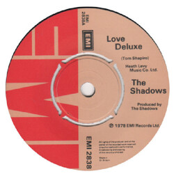 The Shadows Love Deluxe USED VINYL 7INCH 45 RPM