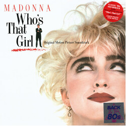 Madonna Who's That Girl (Original Motion Picture Soundtrack) Vinyl LP USED