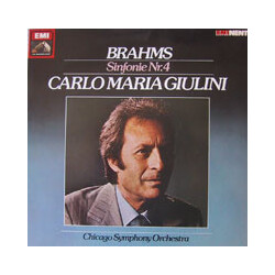 Carlo Maria Giulini / Chicago Symphony Orchestra / Johannes Brahms Sinfonie Nr. 4 Vinyl LP USED