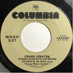 Frank Sinatra The Birth Of The Blues Vinyl 7" USED