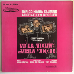 Enrico Maria Salerno / Alice & Ellen Kessler Viola, Violino E Viola D'Amore Vinyl LP USED