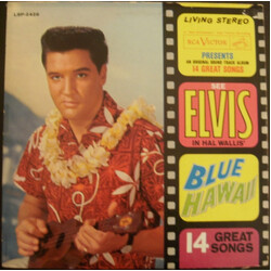 Elvis Presley Blue Hawaii Vinyl LP USED