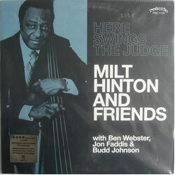 Milt Hinton And Friends / Ben Webster / Jon Faddis / Budd Johnson Here Swings The Judge Vinyl LP USED