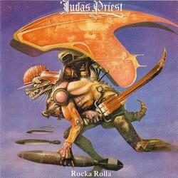 Judas Priest Rocka Rolla Vinyl LP USED
