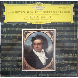 Ludwig van Beethoven / Wilhelm Kempff / Berliner Philharmoniker / Ferdinand Leitner Klavierkonzert Nr. 5 Es-Dur Vinyl LP USED