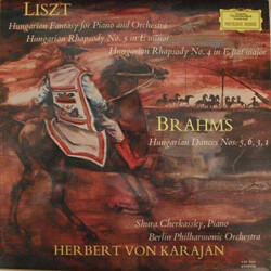 Franz Liszt / Johannes Brahms / Herbert Von Karajan / Berliner Philharmoniker / Shura Cherkassky Hungarian Fantasy For Piano And Orchestra; Hungarian 