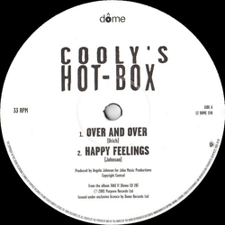 Cooly's Hot Box Over And Over Vinyl 12" USED