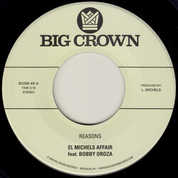 El Michels Affair / Bobby Oroza Reasons / Hipps USED VINYL 7INCH 45 RPM STEREO