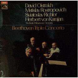 David Oistrach / Mstislav Rostropovich / Sviatoslav Richter / Herbert von Karajan / Berliner Philharmoniker / Ludwig van Beethoven Triple Concerto Vin