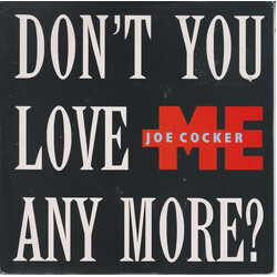 Joe Cocker Don't You Love Me Any More Vinyl 7" USED