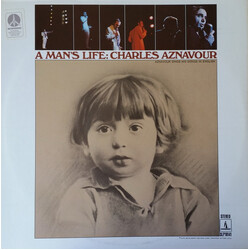Charles Aznavour A Man's Life Vinyl LP USED