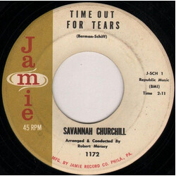 Savannah Churchill Time Out For Tears / I Want To Be Loved USED VINYL 7INCH 45 RPM SINGLE