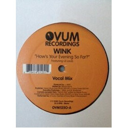 Josh Wink / Lil' Louis How's Your Evening So Far? USED VINYL 12INCH 33 S RPM