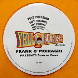 Frank 'O Moiraghi / Soweto Funk Hey D.J. USED VINYL 12INCH 33 S RPM TEST PRESSING