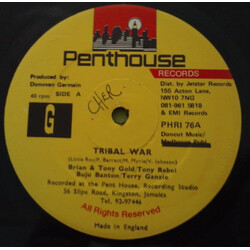 Brian & Tony Gold / Tony Rebel / Buju Banton / Terry Ganzie Tribal War Vinyl 12" USED
