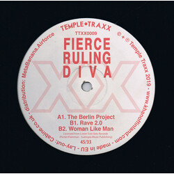 Fierce Ruling Diva The Berlin Project USED VINYL 12INCH 33 S RPM 45 RPM