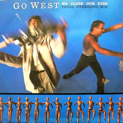 Go West We Close Our Eyes (Total Overhang Mix) USED VINYL 12INCH 45 RPM SINGLE