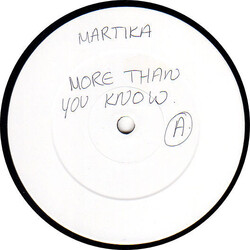 Martika More Than You Know USED VINYL 12INCH 45 RPM SINGLE SIDED SINGLE PROMO