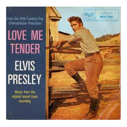 Elvis Presley Love Me Tender USED VINYL 7INCH 45 RPM EP MONO REISSUE