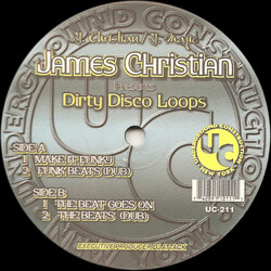 James Christian Dirty Disco Loops USED VINYL 12INCH
