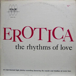 No Artist Erotica - The Rhythms Of Love Vinyl LP USED