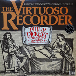Philip Pickett / Anthony Pleeth / David Roblou The Virtuoso Recorder Vinyl LP USED