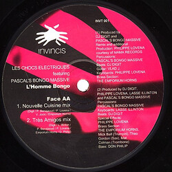Choc Electrique / Pascal's Bongo Massive L'Homme Bongo USED VINYL 12INCH