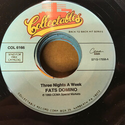 Fats Domino Let The Four Winds Blow / Three Nights A Week USED VINYL 7INCH 45 RPM JUKEBOX